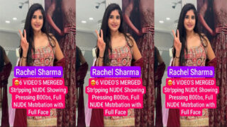 Rachel Sharma Paid App Stripping – Nude Showing Pressing Boobs Watch