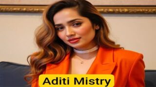 Aditi Mistry Nude Show – Orange Bikini Removing