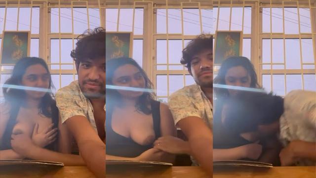 Sexy Indian Babe Riding & Public Dare With Boyfriend