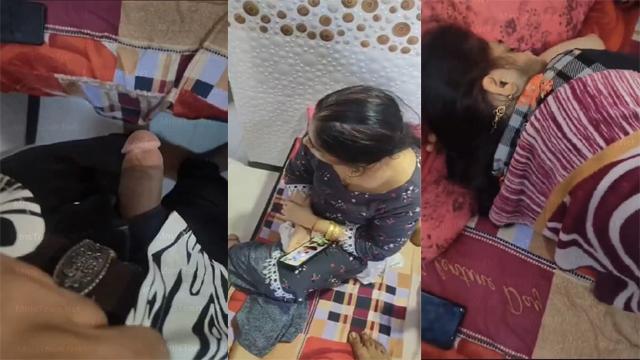 Tamil Mom Cleavage Captured Secretly Video