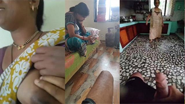 Jabardasti Mousi Ji Nighty Khol Vatija Ne Choda