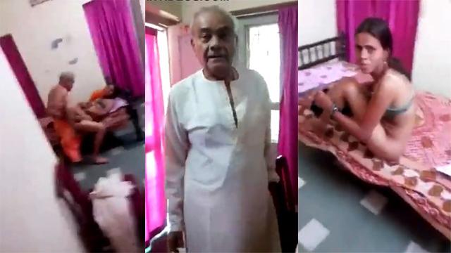 Old Indian Pundit Fucking Teen Girl Porn